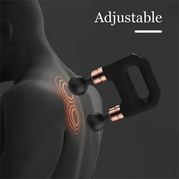 4 Heads Rechargeable Massage Gun