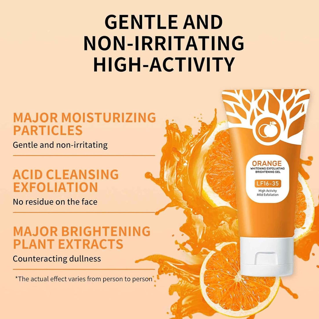 Orange Exfoliating Gel for Face & Body 50g