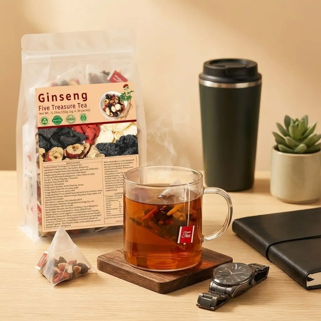 Ginseng Five Treasure Tea